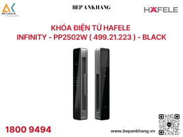 Khóa Điện Tử HAFELE  Infinity - PP2502W (499.21.223) - BLACK